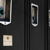 Aimant Shabby Chic | Deep Red Grunge Rose Enregistrer la 