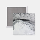 Aimant Shackleton Ice Shelf, Antarctique (Recto/Verso)