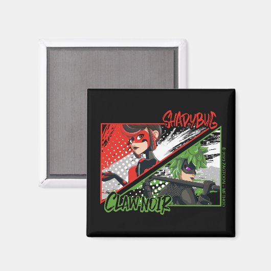 Aimant Shadybug et Noir glacé (Recto/Verso)