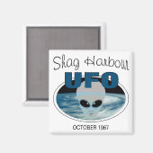 Aimant Shag Harbour Nouvelle-Écosse (Recto/Verso)