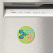 Aimant Shake, Rattle et Roll Martinit Dice Bunco Design (In Situ (Lave-vaisselle))