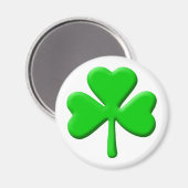 Aimant shamrock 3d (Recto/Verso)