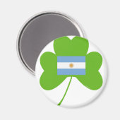Aimant Shamrock-Argentine (Recto/Verso)