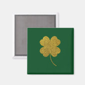 Aimant Shamrock de la Saint-Patrick (Recto/Verso)