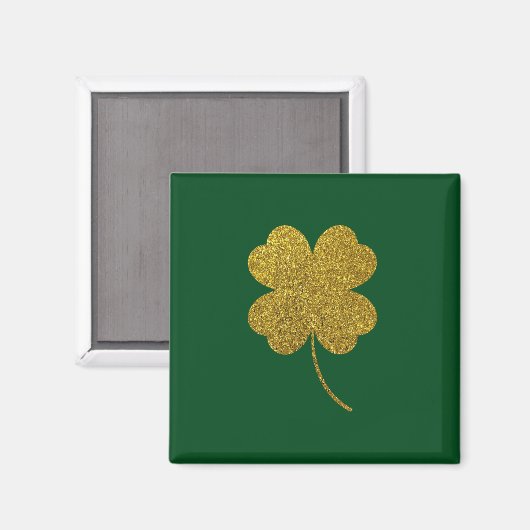 Aimant Shamrock de la Saint-Patrick (Recto/Verso)