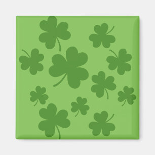 Aimant Shamrock de la Saint Patrick Motif Clover
