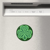 Aimant Shamrock de noeud celtique (In Situ (Lave-vaisselle))