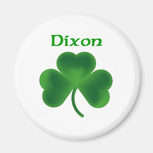 Aimant Shamrock Dixon (Devant)