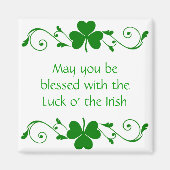 Aimant Shamrock Garland (Devant)