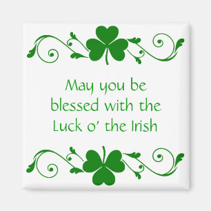 Aimant Shamrock Garland