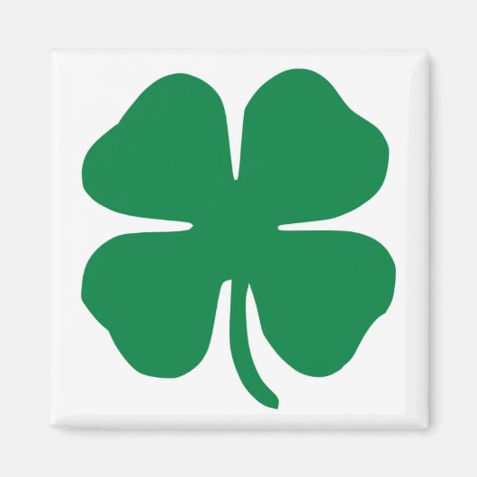 Aimant Shamrock irlandais (Devant)