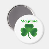 Aimant Shamrock Maguire (Recto/Verso)
