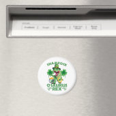 Aimant Shamrock O'saurus Rex | Saint Patrick's Day (In Situ (Lave-vaisselle))