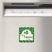 Aimant Shamrock Rainbow Bonne St. Patrick's Day (In Situ (Lave-vaisselle))