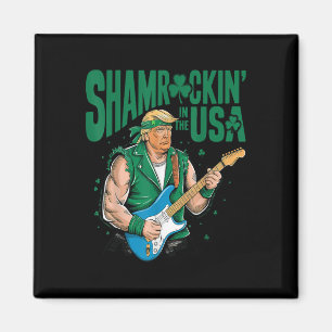 Aimant Shamrockin aux États-Unis, Drôle de Trump St Patri