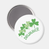 Aimant Shamrocks du batteur (Recto/Verso)