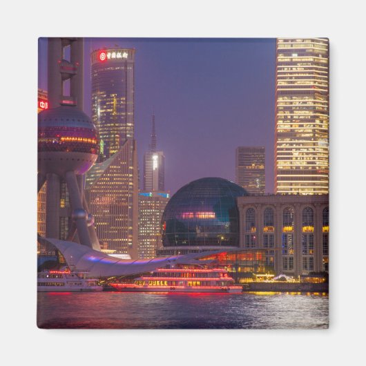 Aimant Shanghai, Chine (Devant)