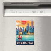 Aimant Shanghai chine Travel (In Situ (Lave-vaisselle))