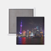 Aimant Shanghai la nuit (Recto/Verso)
