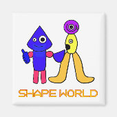 Aimant Shape World (Devant)