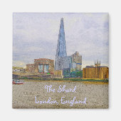 Aimant Shard, Thames River, Londres, Angleterre (Devant)