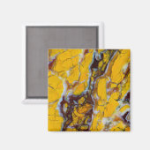 Aimant Shattuckite jaune (Recto/Verso)