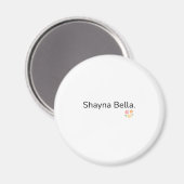 Aimant Shayna Bella (Recto/Verso)