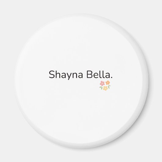 Aimant Shayna Bella (Devant)