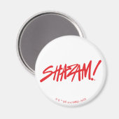 Aimant SHAZAM ! Furie des dieux | Logo Red Marker (Recto/Verso)