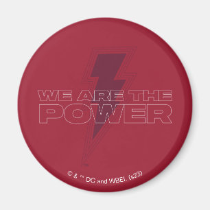 Aimant SHAZAM ! Furie des dieux Nous Sommes Le Pouvoir