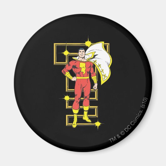 Aimant SHAZAM Pots (Devant)