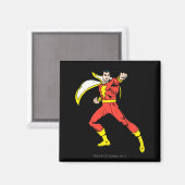 Aimant Shazam prêt à combattre (Recto/Verso)