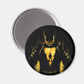 Aimant SHAZAM ! | Shazam et Billy Lightning Silhouette (Recto/Verso)
