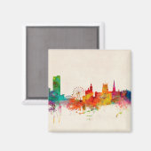 Aimant Sheffield England Skyline (Recto/Verso)