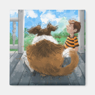 Aimant Sheldon et Davie Relaxing