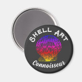 Aimant Shell Art Connoisseur (Recto/Verso)