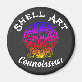 Aimant Shell Art Connoisseur (Devant)