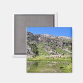 Aimant Shell Lake, Tioga Pass, (Recto/Verso)
