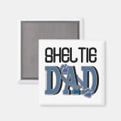 Aimant Sheltie DAD (Recto/Verso)