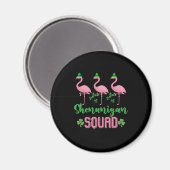 Aimant Shenanigan Squad Flamant rose Leprechaun St Patric (Recto/Verso)