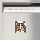 Aimant Shetland Sheepdog (In Situ (Lave-vaisselle))