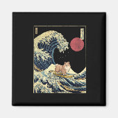 Aimant Shetland Sheepdog Sheltie Japanese Kanagawa Wave F (Devant)