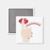 Aimant Shhh (Recto/Verso)