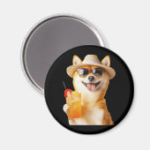 Aimant Shiba Inu (Recto/Verso)