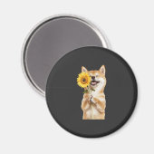 Aimant Shiba Inu   (Recto/Verso)
