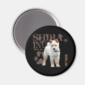 Aimant Shiba Inu (Recto/Verso)