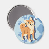 Aimant Shiba Inu (Recto/Verso)