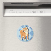 Aimant Shiba Inu (In Situ (Lave-vaisselle))