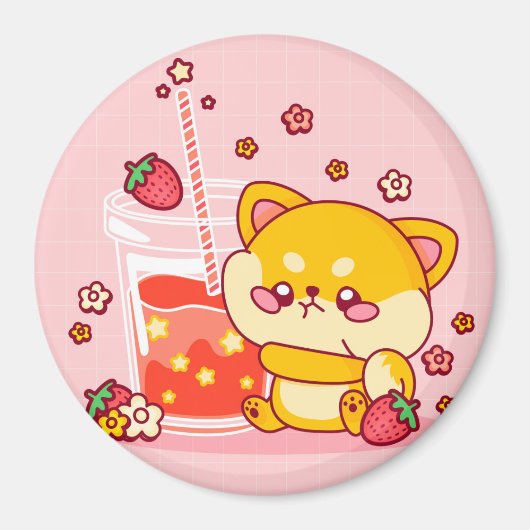 Aimant Shiba Inu (Devant)