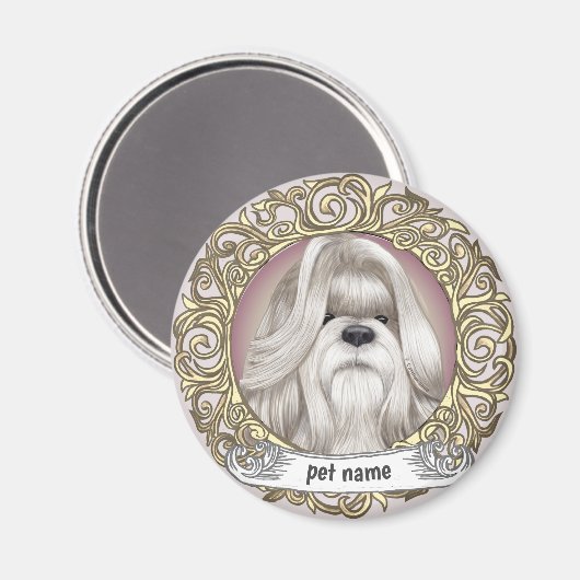 Aimant Shih Tzu (Recto/Verso)